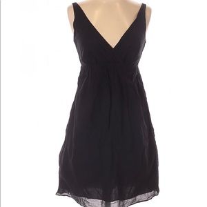 Old Navy Cotton Short Gauze Double V Sleeveless Little Black Dress Casual XS